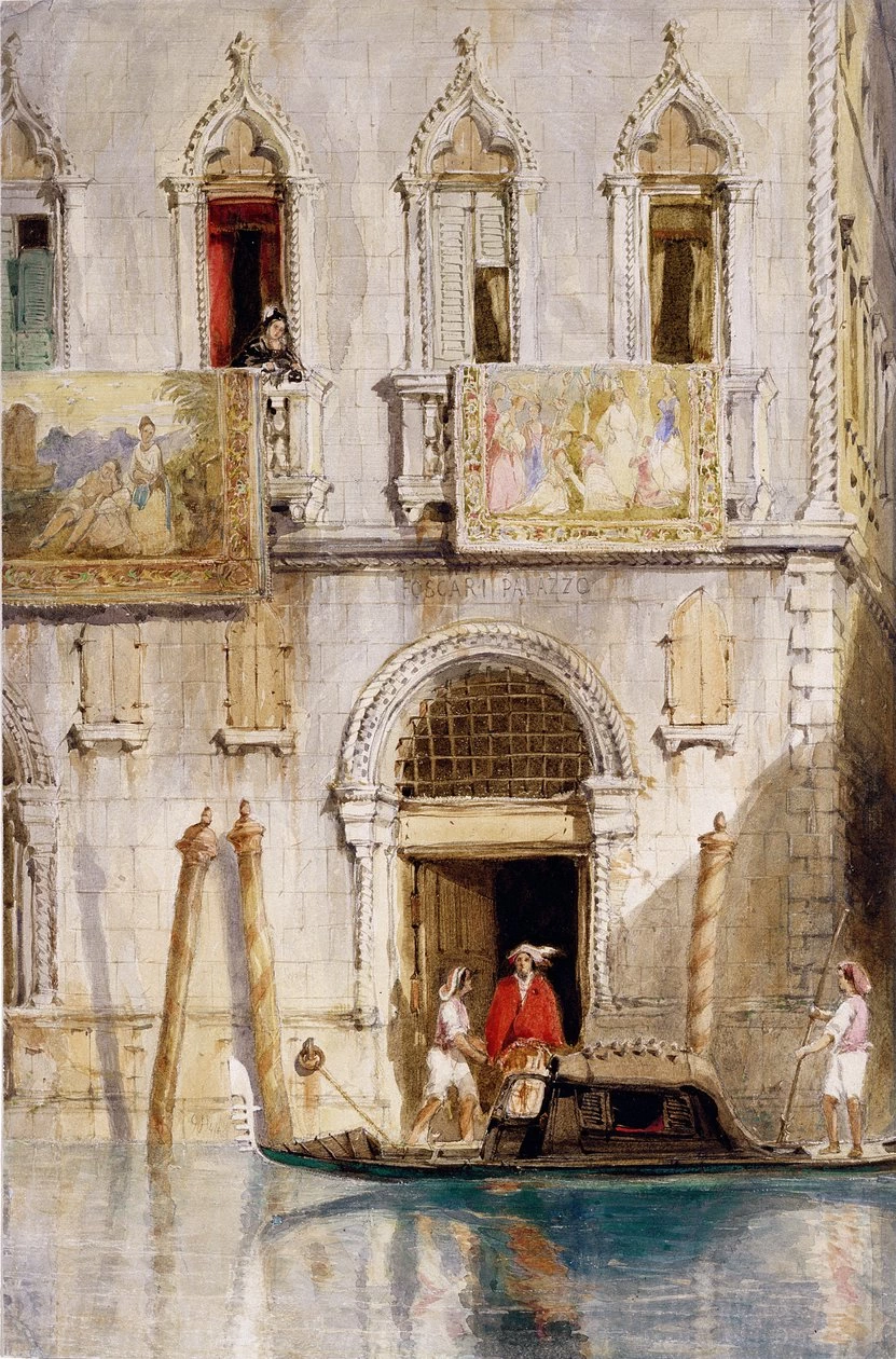 I gradini del Palazzo Foscari, Venezia